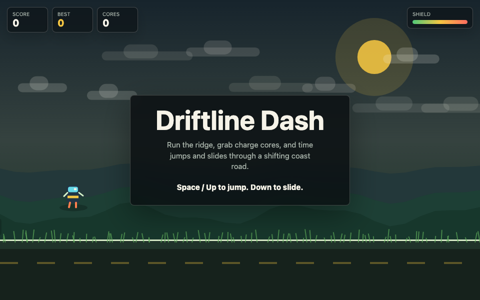 Driftline Dash 20260601